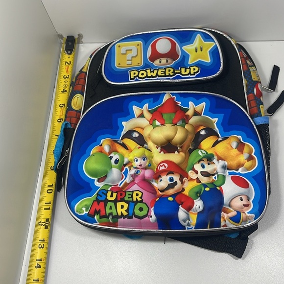 SUPER MARIO 12” 3D BACKPACK - Picture 7 of 11
